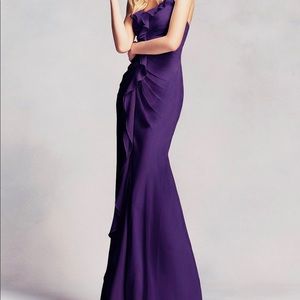 NWT White by Vera Wang mermaid gown